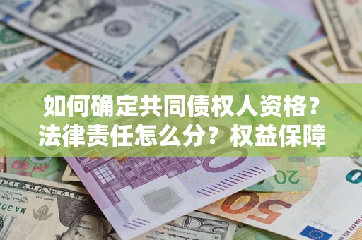 武汉如何确定共同债权人资格？法律责任怎么分？权益保障技巧揭秘！
