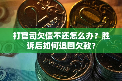 武汉打官司欠债不还怎么办？胜诉后如何追回欠款？