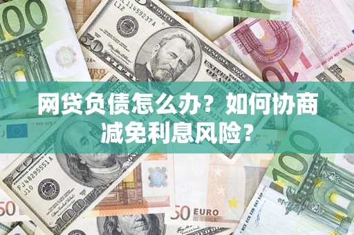 武汉网贷负债怎么办？如何协商减免利息风险？