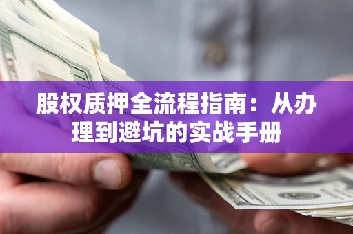 武汉股权质押全流程指南：从办理到避坑的实战手册