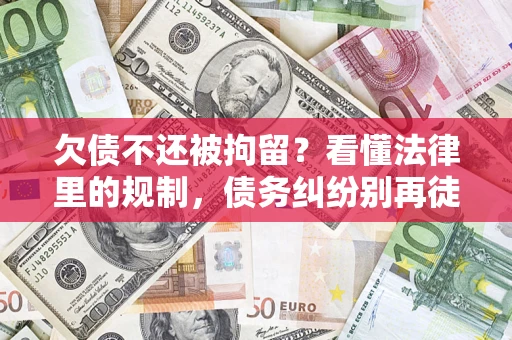 武汉欠债不还被拘留？看懂法律里的规制，债务纠纷别再徒劳奔波