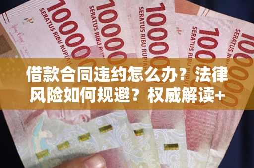 武汉借款合同违约怎么办？法律风险如何规避？权威解读+实用指南