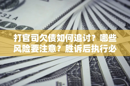 武汉打官司欠债如何追讨？哪些风险要注意？胜诉后执行必看！