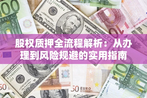 武汉股权质押全流程解析：从办理到风险规避的实用指南
