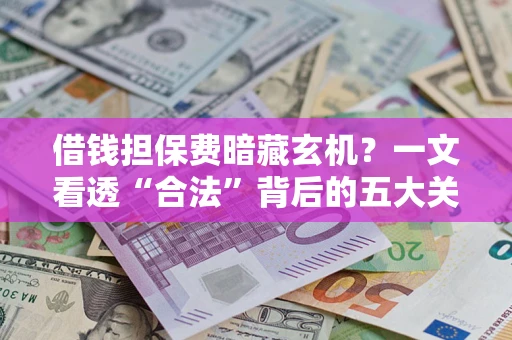 武汉借钱担保费暗藏玄机？一文看透“合法”背后的五大关键陷阱