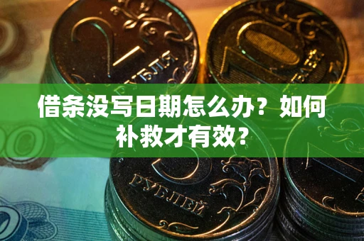 武汉借条没写日期怎么办？如何补救才有效？