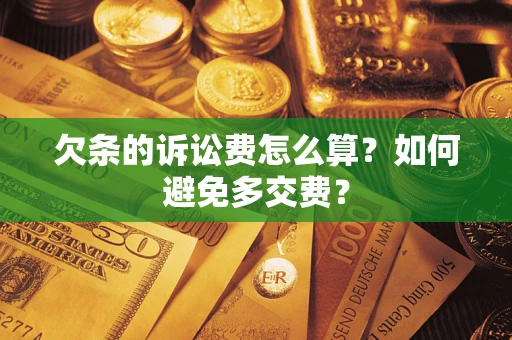 武汉欠条的诉讼费怎么算？如何避免多交费？